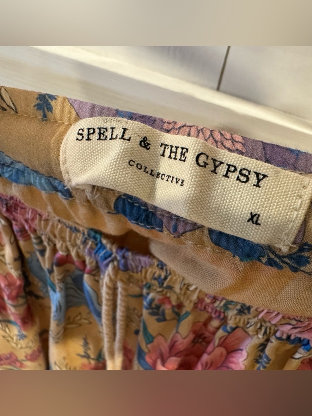 Spell & The Gypsy Collective Seashell Maxi Skirt Opal. - Picture 10 of 11
